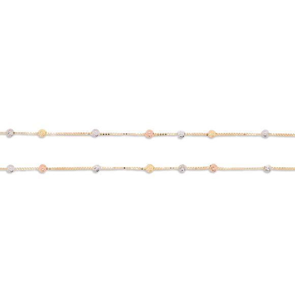 collana in oro tricolore Gold Gallery - immagine 2