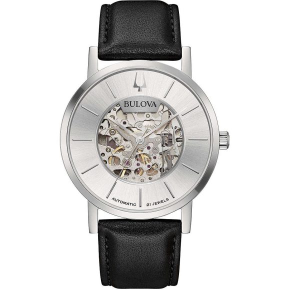 orologio solo tempo uomo Bulova Clipper Skelethon 96A278