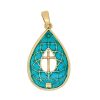 ciondolo donna in argento dorato Gold Gallery Galla Placidia GALLA3 - immagine 2