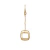 mono orecchino pendente argento Eleonora Giordani Shooting Star EGOR02ORG