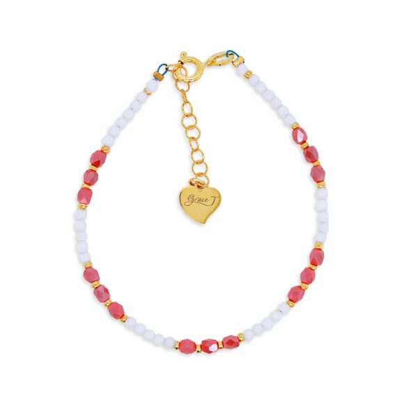 bracciale donna gioielli Grace T. Colori del Cuore BR1985/W