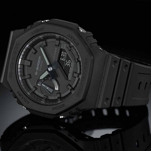 orologio multifunzione uomo Casio G-Shock GA-2100-1A1ER - immagine 2