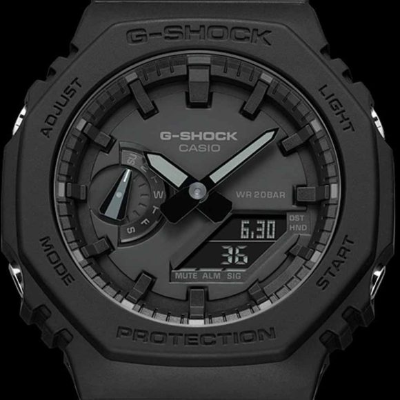 orologio multifunzione uomo Casio G-Shock GA-2100-1A1ER - immagine 4