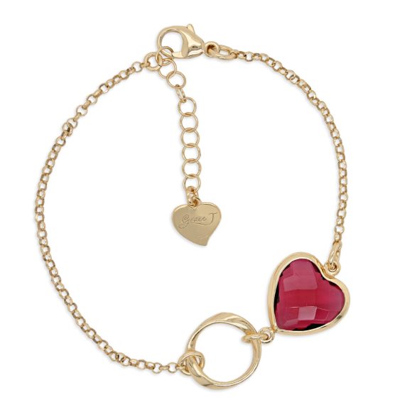 bracciale donna gioielli Grace T. Cuore di Cristallo H4182648-ROSSO