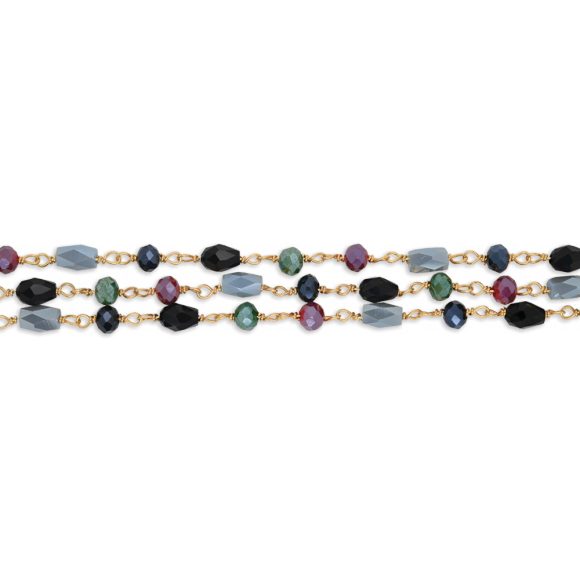 collana rosario 3 fili donna gioielli Grace T. Colori del Cuore CL2087/S - immagine 2