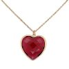 girocollo donna gioielli Grace T. Cuore di Cristallo H4184779-ROSSO
