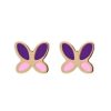 orecchini farfalla in oro giallo Gold Gallery 260297