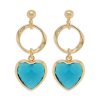 orecchini donna gioielli Grace T. Cuore di Cristallo H4180226-BLU