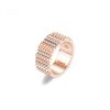 anello in argento e zirconi Rosato - immagine 3