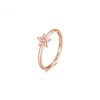 anello Stella argento e zirconi Rosato