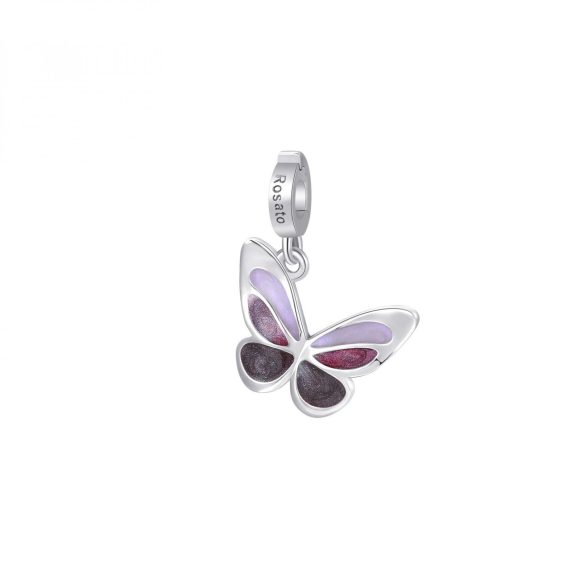charm Farfalla argento e zirconi Rosato RZ179R