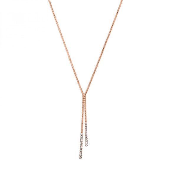 collana in argento e zirconi Rosato RZC043