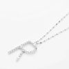 collana in argento e zirconi lettera "R" Rosato RZCU18 - immagine 2