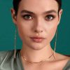 collana in argento e zirconi Rosato - immagine 2