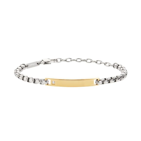 bracciale uomo gioielli Breil Tag & Cross TJ3220