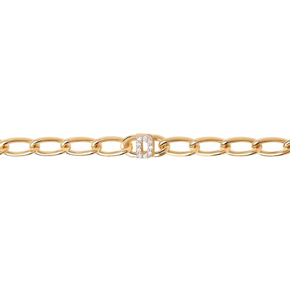 bracciale donna gioielli PDPaola Mini Letter PU01-541-U