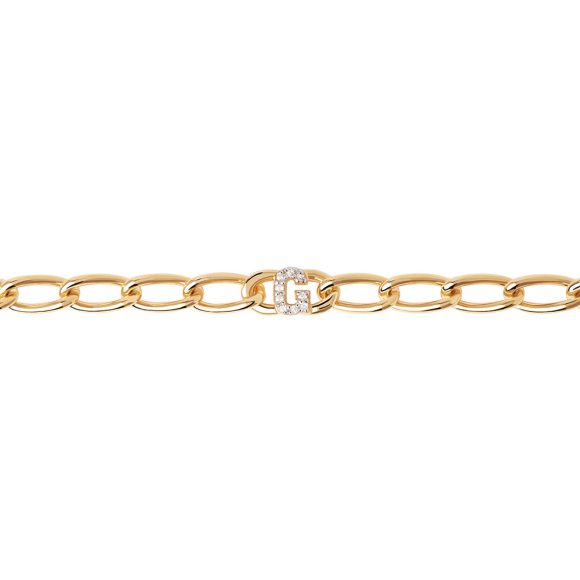 bracciale donna gioielli PDPaola Mini Letter PU01-544-U