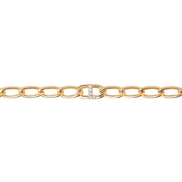 bracciale donna gioielli PDPaola Mini Letter PU01-549-U