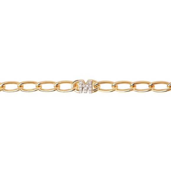 bracciale donna gioielli PDPaola Mini Letter PU01-550-U