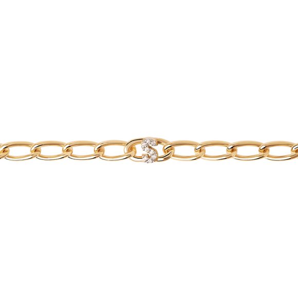 bracciale donna gioielli PDPaola Mini Letter PU01-556-U