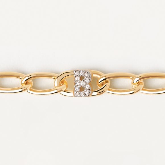 bracciale donna gioielli PDPaola Mini Letter PU01-539-U - immagine 2
