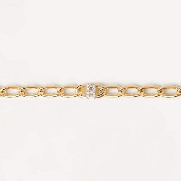 bracciale donna gioielli PDPaola Mini Letter PU01-555-U - immagine 3