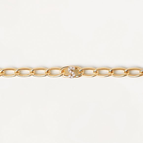 bracciale donna gioielli PDPaola Mini Letter PU01-556-U - immagine 3