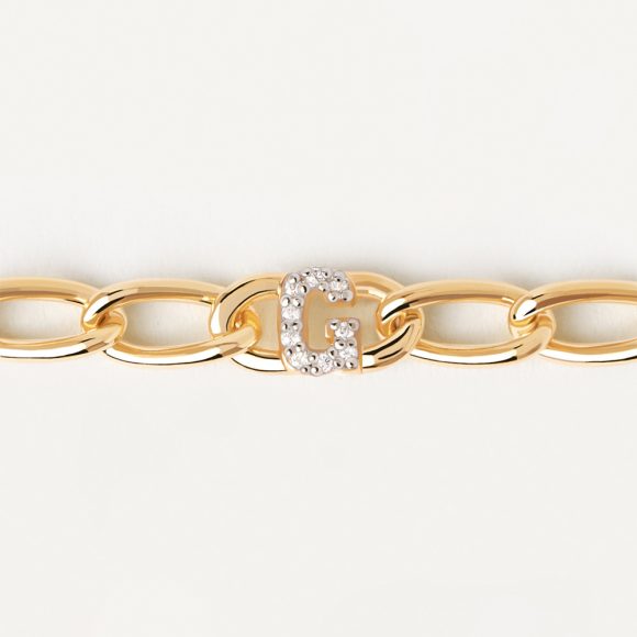 bracciale donna gioielli PDPaola Mini Letter PU01-544-U - immagine 2
