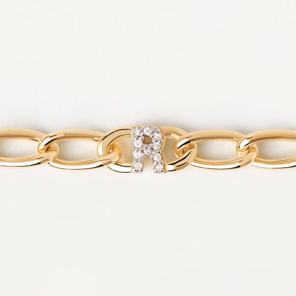 bracciale donna gioielli PDPaola Mini Letter PU01-555-U - immagine 2