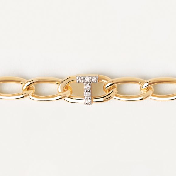 bracciale donna gioielli PDPaola Mini Letter PU01-557-U - immagine 2