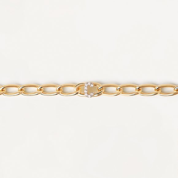 bracciale donna gioielli PDPaola Mini Letter PU01-540-U - immagine 5