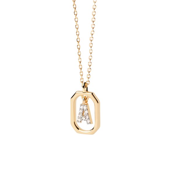 collana donna gioielli PDPaola Mini Letter CO01-512-U