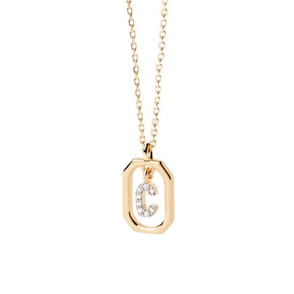 collana donna gioielli PDPaola Mini Letter CO01-514-U