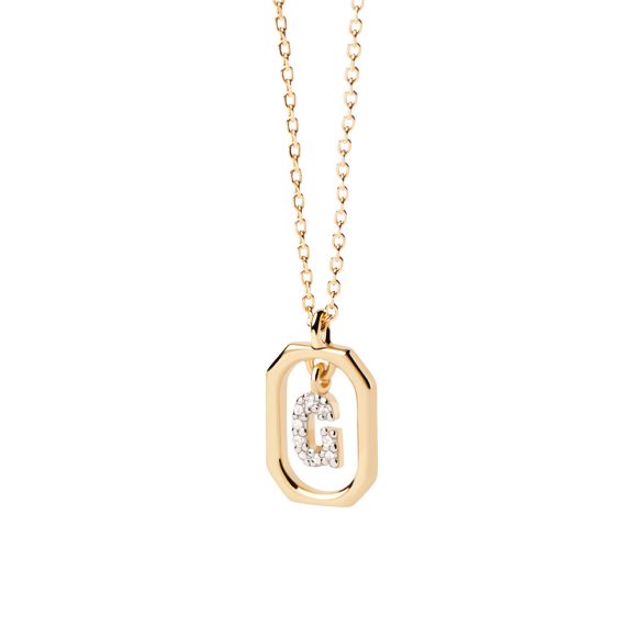collana donna gioielli PDPaola Mini Letter CO01-518-U