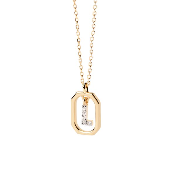 collana donna gioielli PDPaola Mini Letter CO01-523-U