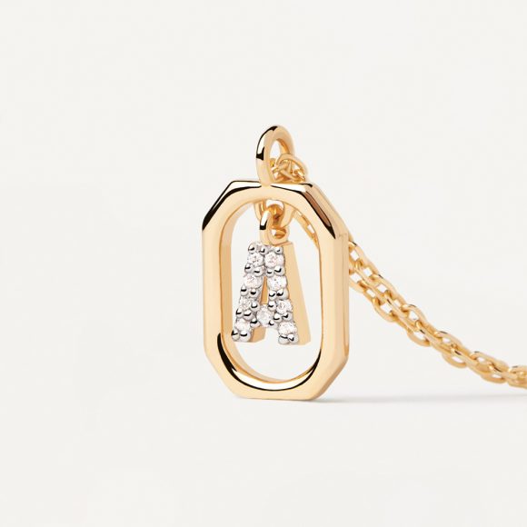 collana donna gioielli PDPaola Mini Letter CO01-512-U - immagine 2