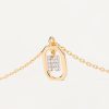 collana donna gioielli PDPaola Mini Letter CO01-525-U - immagine 2