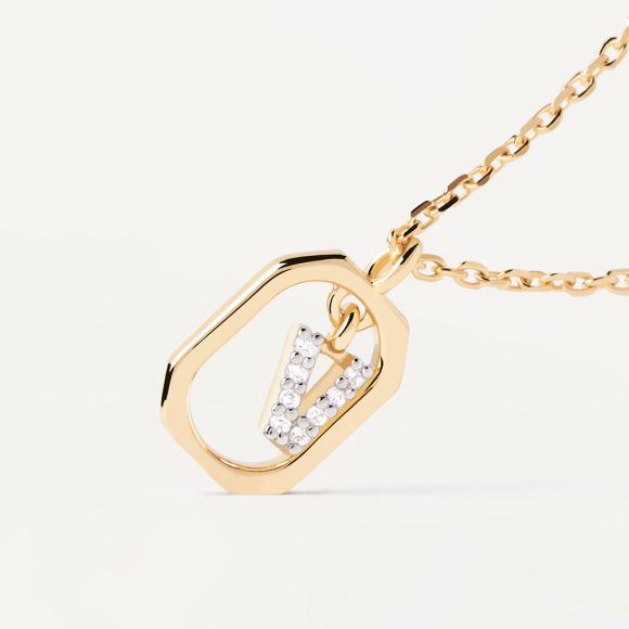 collana donna gioielli PDPaola Mini Letter CO01-533-U - immagine 2