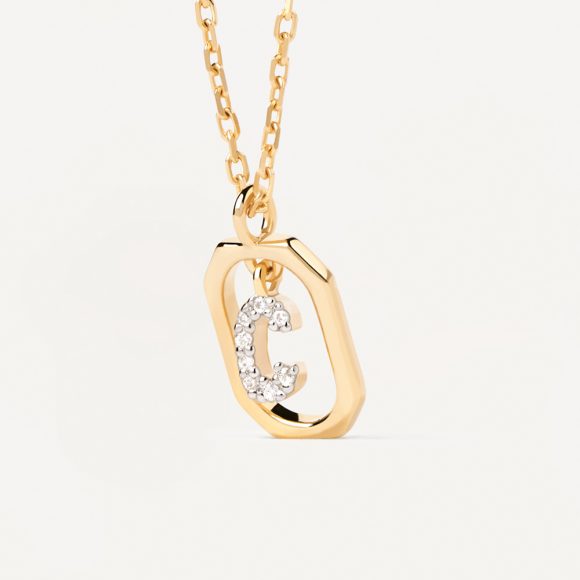 collana donna gioielli PDPaola Mini Letter CO01-514-U - immagine 2