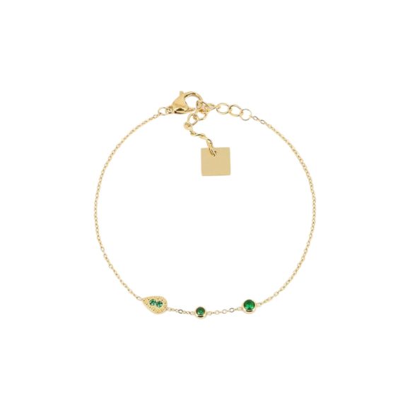 bracciale donna Zag Bijoux Sémélé SBS18302-01GRN