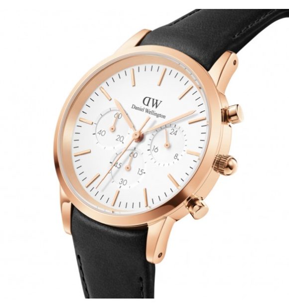orologio cronografo uomo Daniel Wellington Iconic Cronograph DW00100646 - immagine 2