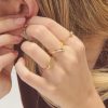 anello in oro giallo e diamanti MyCharm Brillante - immagine 2