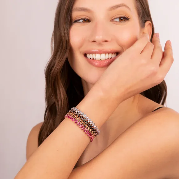 bracciale donna gioielli Bronzallure Altissima WSBZ00740.BLU - immagine 2