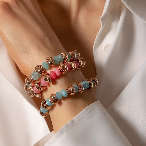bracciale donna gioielli Bronzallure Felicia WSBZ02248.MUL-AQ-DY - immagine 2
