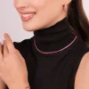 collana tennis donna gioielli Bronzallure Miss WSBZ02115.MULTIPINK - immagine 2