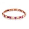 bracciale in argento e zirconi Rosato Cubica RZCU75