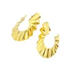 orecchini donna gioielli Breil Plissè TJ3794