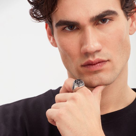 anello uomo gioielli Breil Emblems - immagine 2