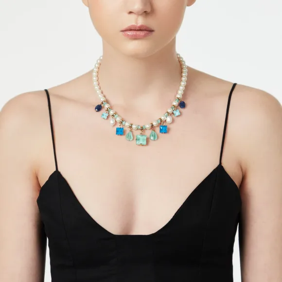 collana perle e mini pendenti Sodini Sirens 551963 - immagine 2