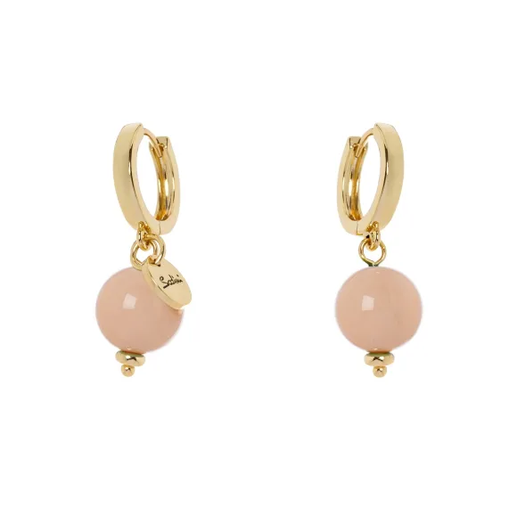 orecchini a cerchietto e boule pendente Sodini Chantal 832158XC